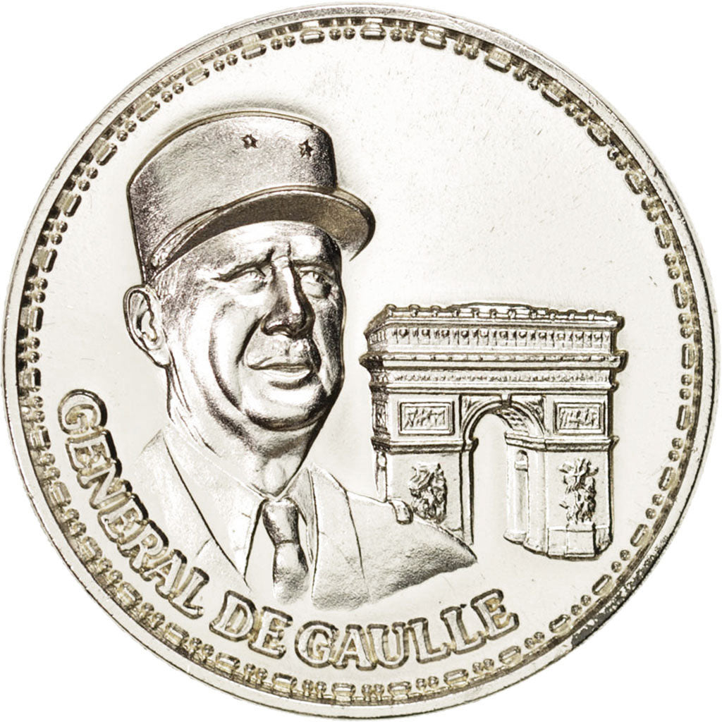 France, Medal, Charles De Gaulle, 50th liberation anniversary, History, 1994
