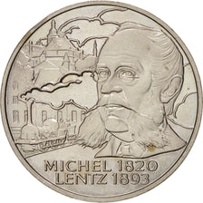 Luxembourg, European coinage test, 5 euro, Politics, Society, War, Medal, 199...
