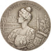 France, Ville de Lille, Politics, Society, War, Medal, 1952, AU(55-58), Silve...