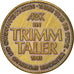 Germany, Medal, Ein Trimm Taler, Politics, Society, War, 1985, AU(50-53), Copper