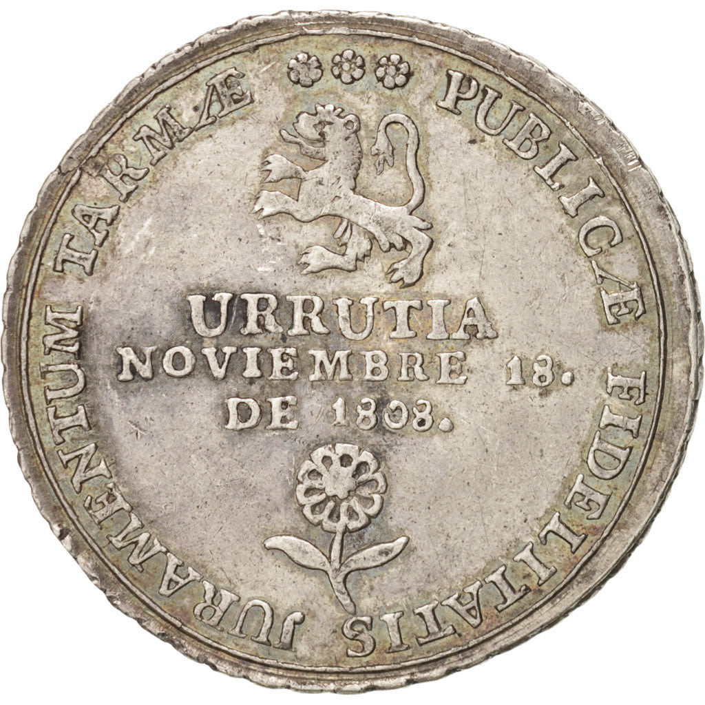 France, Ferdinand VII silver Proclamation 4 Reales, Politics, Society, War