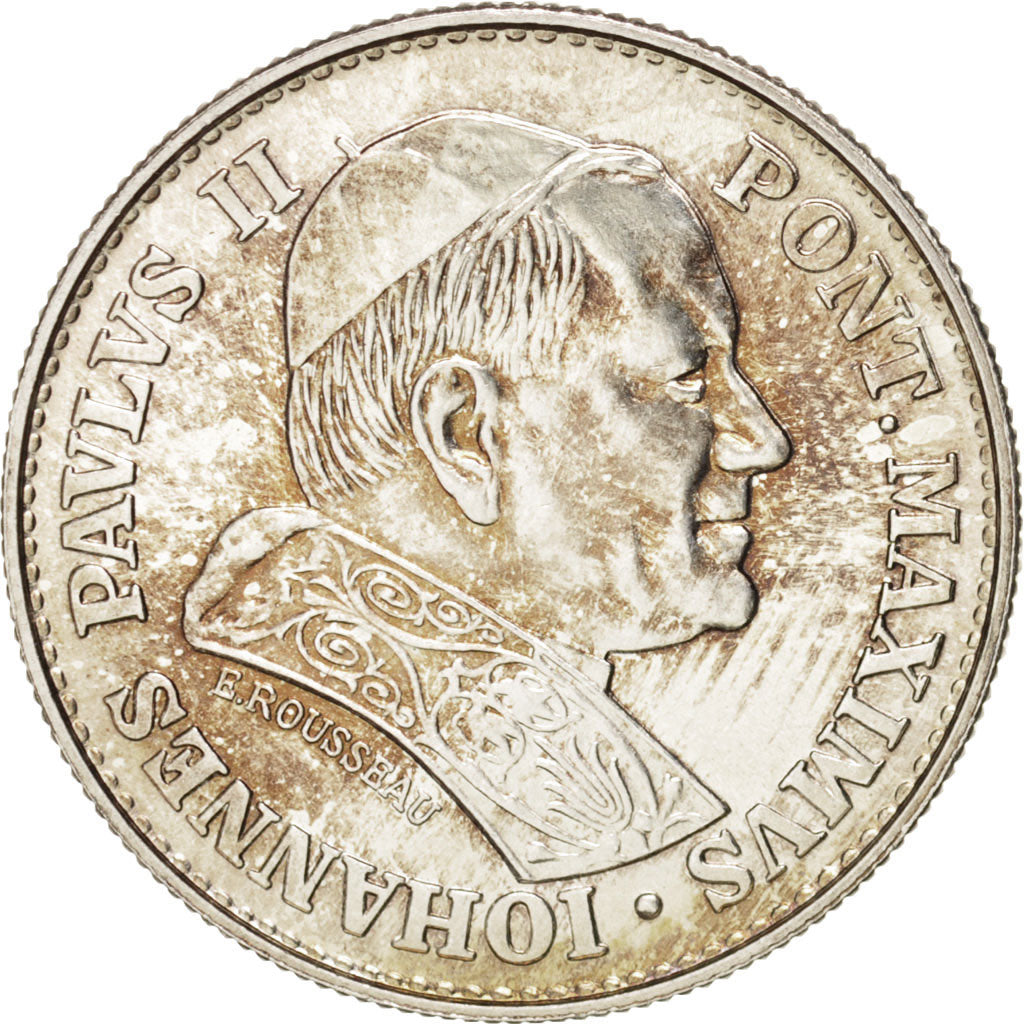 Vatican, Medal, Jean-Paul II, Religions & beliefs, 1981, SUP, Argent