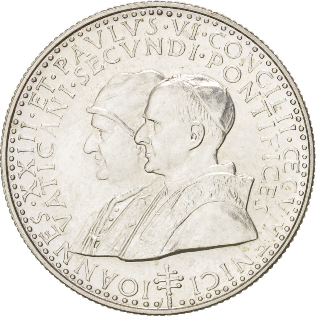 Vatican, Jean XXIII and Paul VI, Religions & beliefs, Medal, 1983, AU(55-58),...