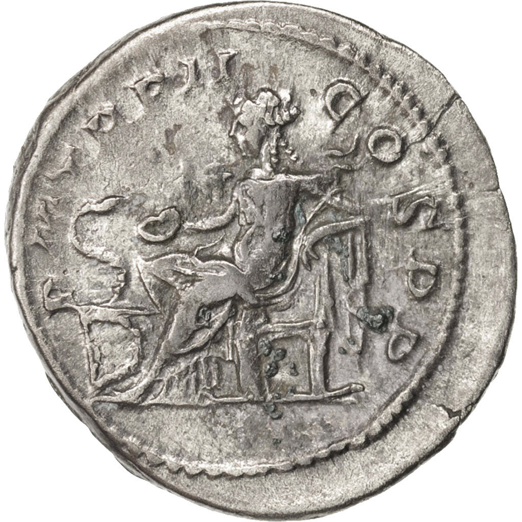 Coin, Severus Alexander, Denarius, AD 223, Rome, EF(40-45), Silver, RIC:32