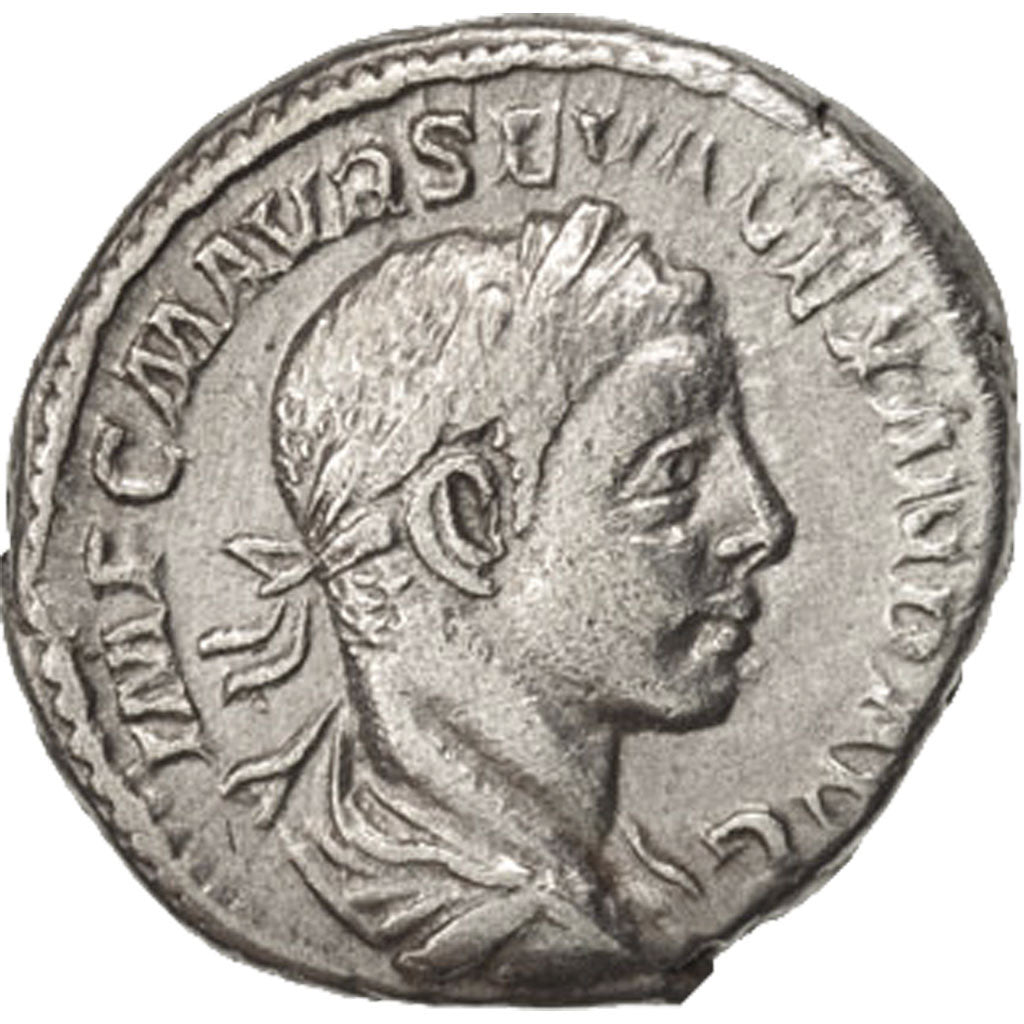 Severus Alexander, Denarius, 223, Rome, EF(40-45), Silver, RIC:32