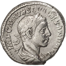 Severus Alexander, Denarius, 223, Rome, EF(40-45), Silver, RIC:32
