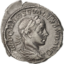 Coin, Severus Alexander, Denarius, AD 223, Rome, AU(50-53), Silver, RIC:32