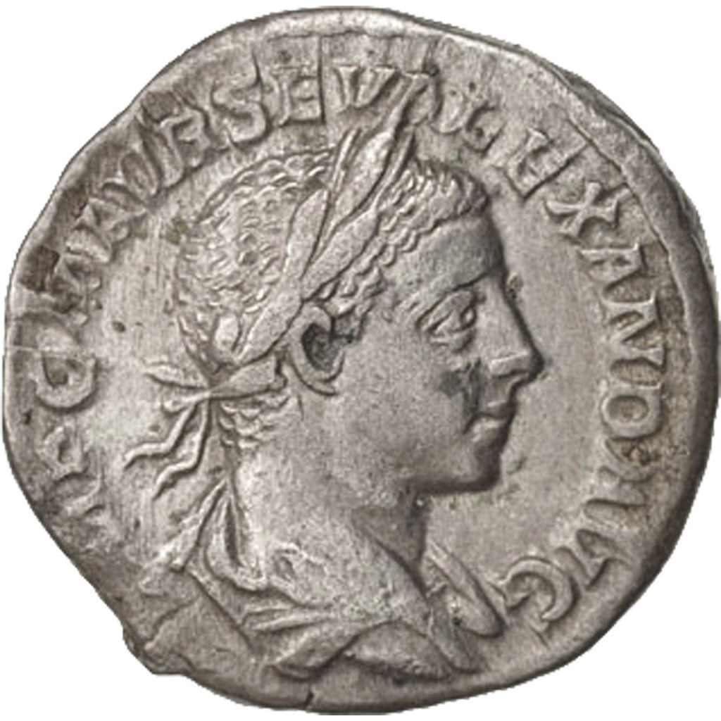 Coin, Severus Alexander, Denarius, AD 223, Rome, AU(50-53), Silver, RIC:19