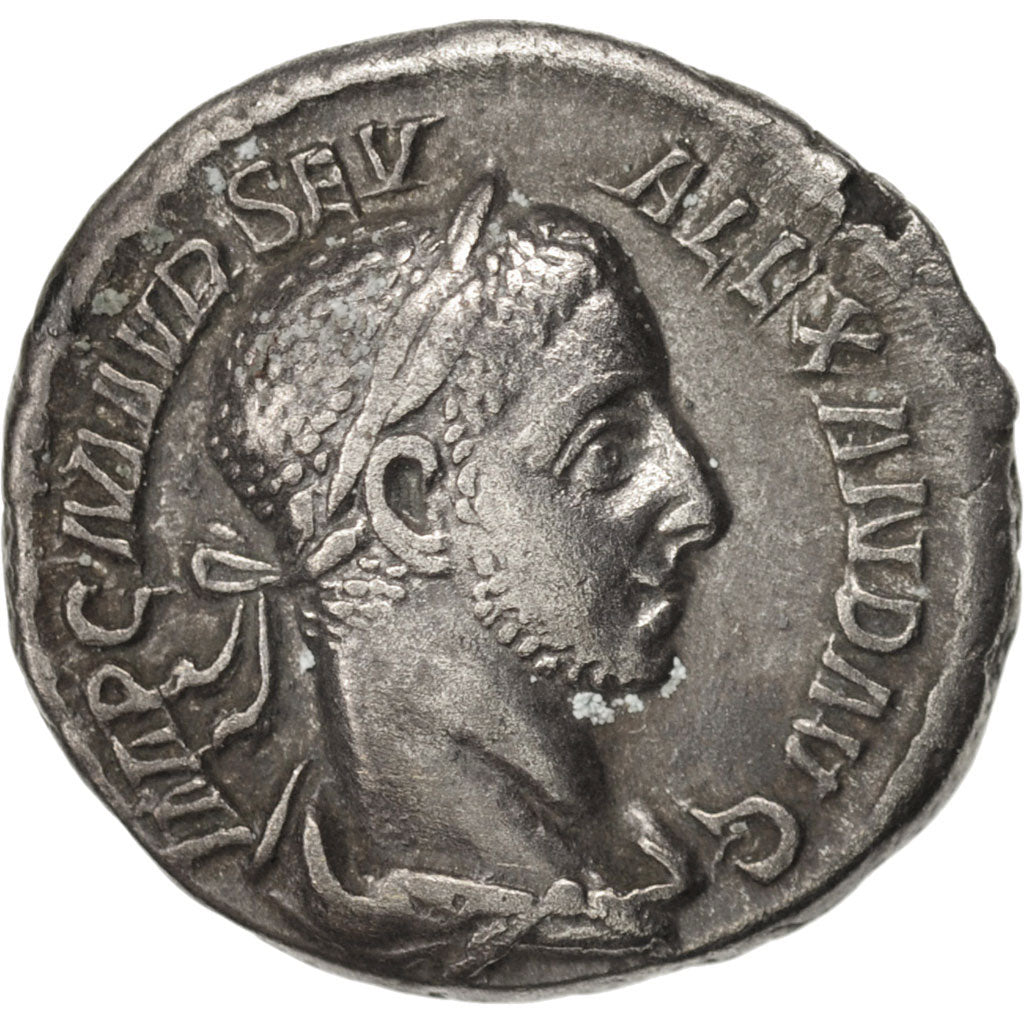 Severus Alexander, Denarius, 227, Rome, AU(55-58), Silver, RIC:61