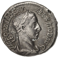 Severus Alexander, Denarius, 227, Rome, AU(55-58), Silver, RIC:61