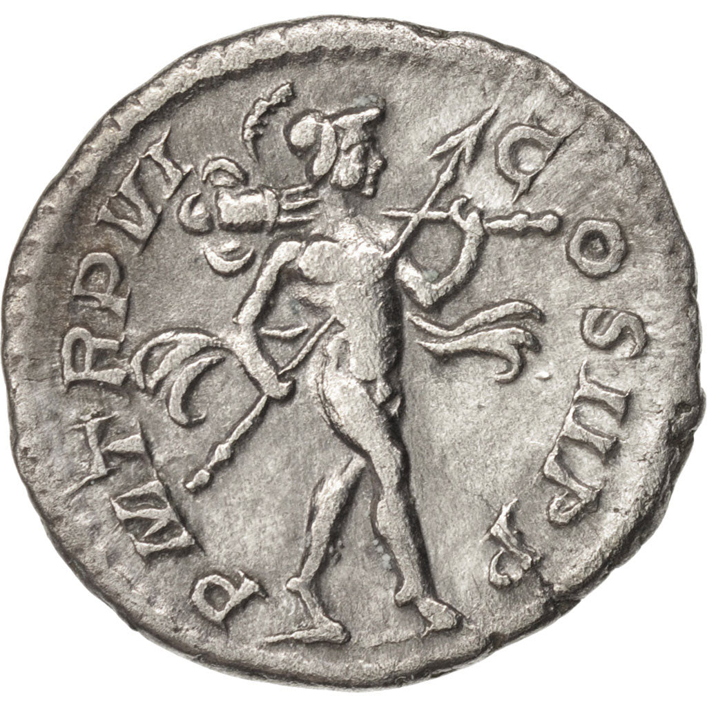 Severus Alexander, Denarius, 227, Rome, AU(55-58), Silver, RIC:61