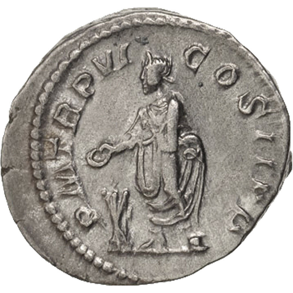 Münze, Severus Alexander, Denarius, 227, Rome, SS+, Silber, RIC:70
