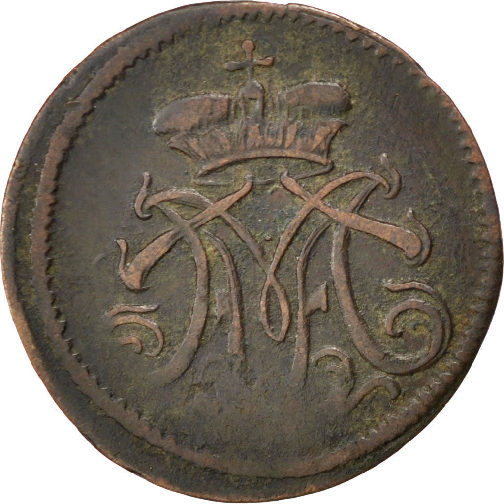 Coin, German States, COLOGNE, Maximilian Friedrich, 1/4 St, 1764, VF(20-25)