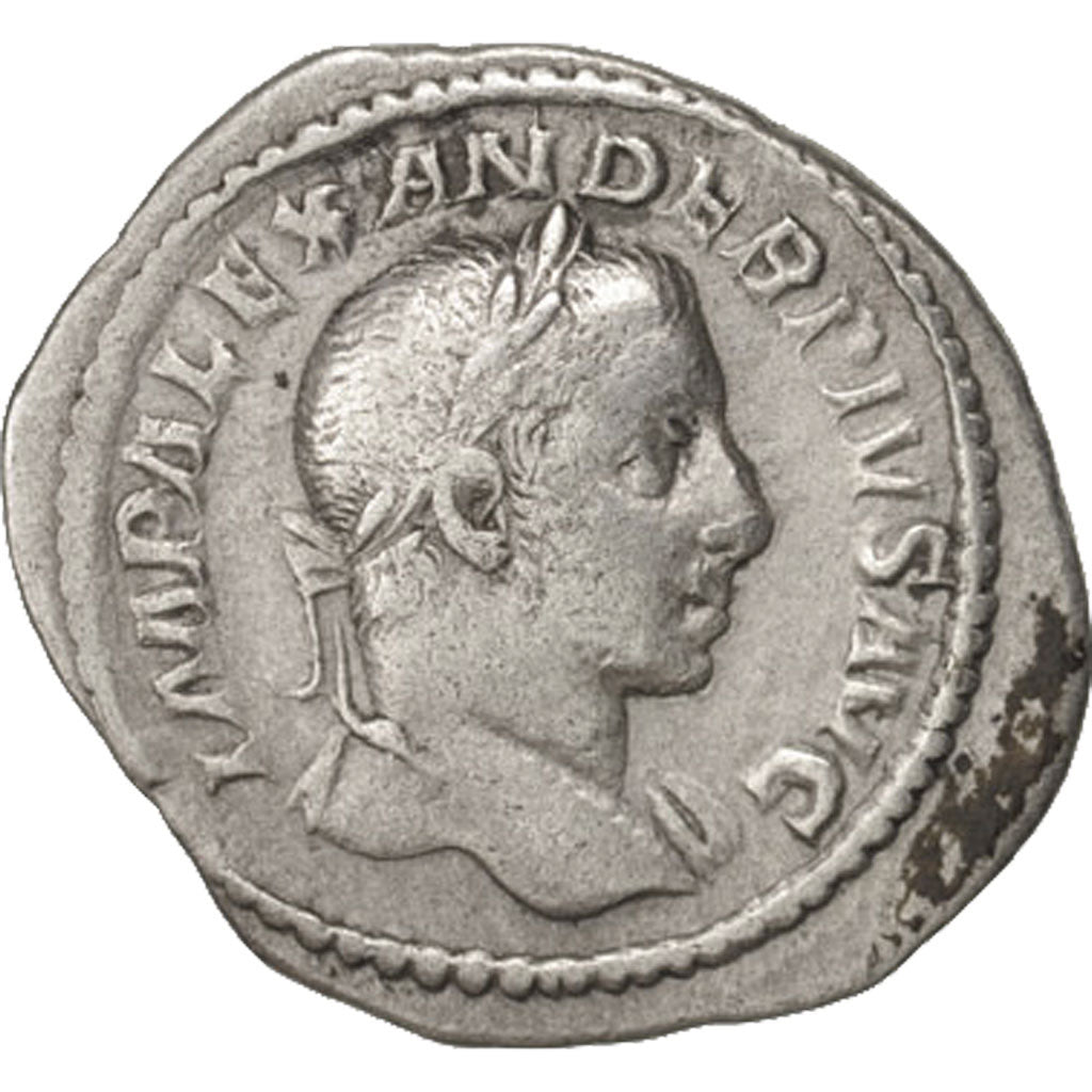 Moneta, Severus Alexander, Denarius, AD 232, Rome, BB, Argento, RIC:252