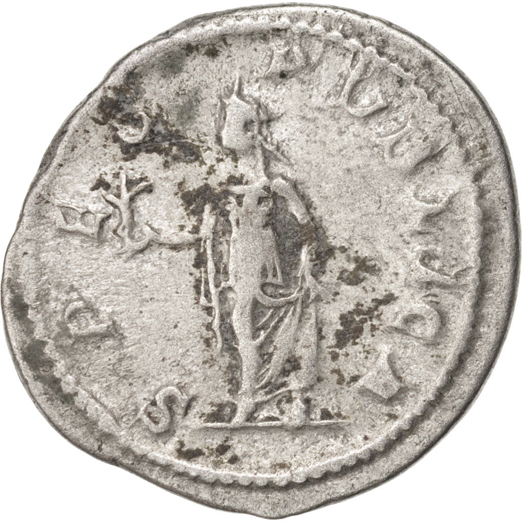 Coin, Severus Alexander, Denarius, AD 232, Rome, AU(50-53), Silver, RIC:254