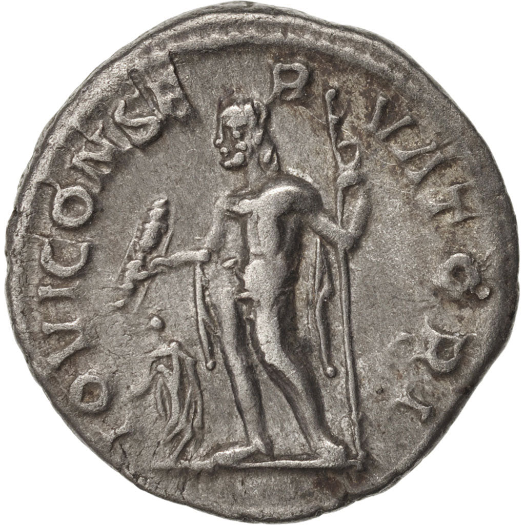 Coin, Severus Alexander, Denarius, 230, Rome, AU(50-53), Silver, RIC:200