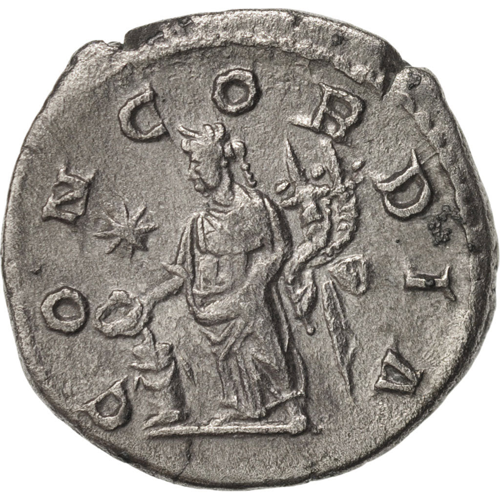 Aquilia Severa, Denarius, 220-222, Rome, Argento, BB, RIC:225