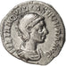 Moneta, Aquilia Severa, Denarius, 220, Roma, EF(40-45), Srebro, RIC:225
