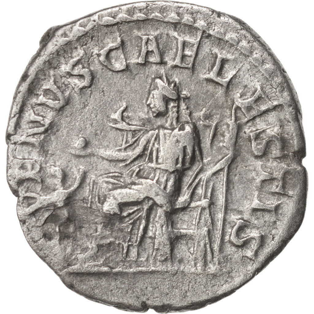 Coin, Julia Soaemias, Denarius, 219, Roma, EF(40-45), Silver, RIC:243