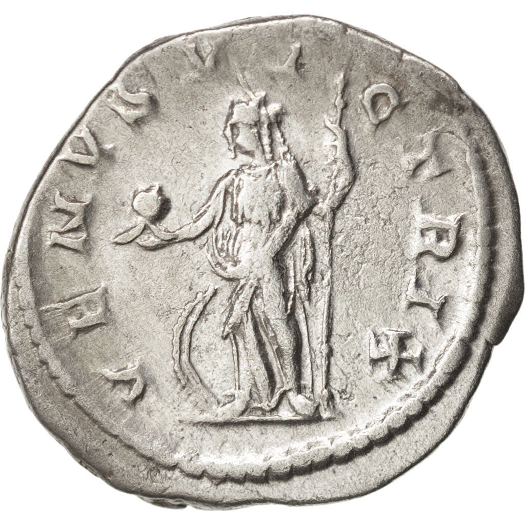Coin, Julia Mamaea, Denarius, 231, Roma, AU(50-53), Silver, RIC:358