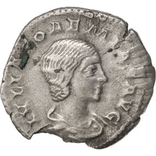 Julia Soaemias, Denarius, 219, Roma, VF(30-35), Silver, RIC:243