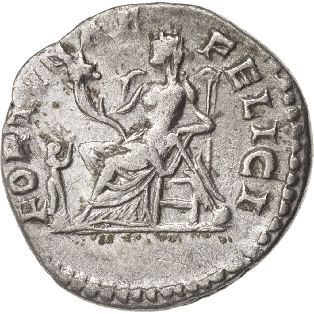 Julia Domna, Denarius, 209, Roma, EF(40-45), Silver, RIC:554