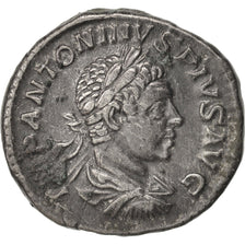 Elagabalus, Denarius, 220, Roma, AU(50-53), Silver, RIC:161
