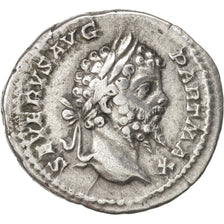 Septimius Severus, Denarius, 201, Roma, AU(50-53), Silver, RIC:167a