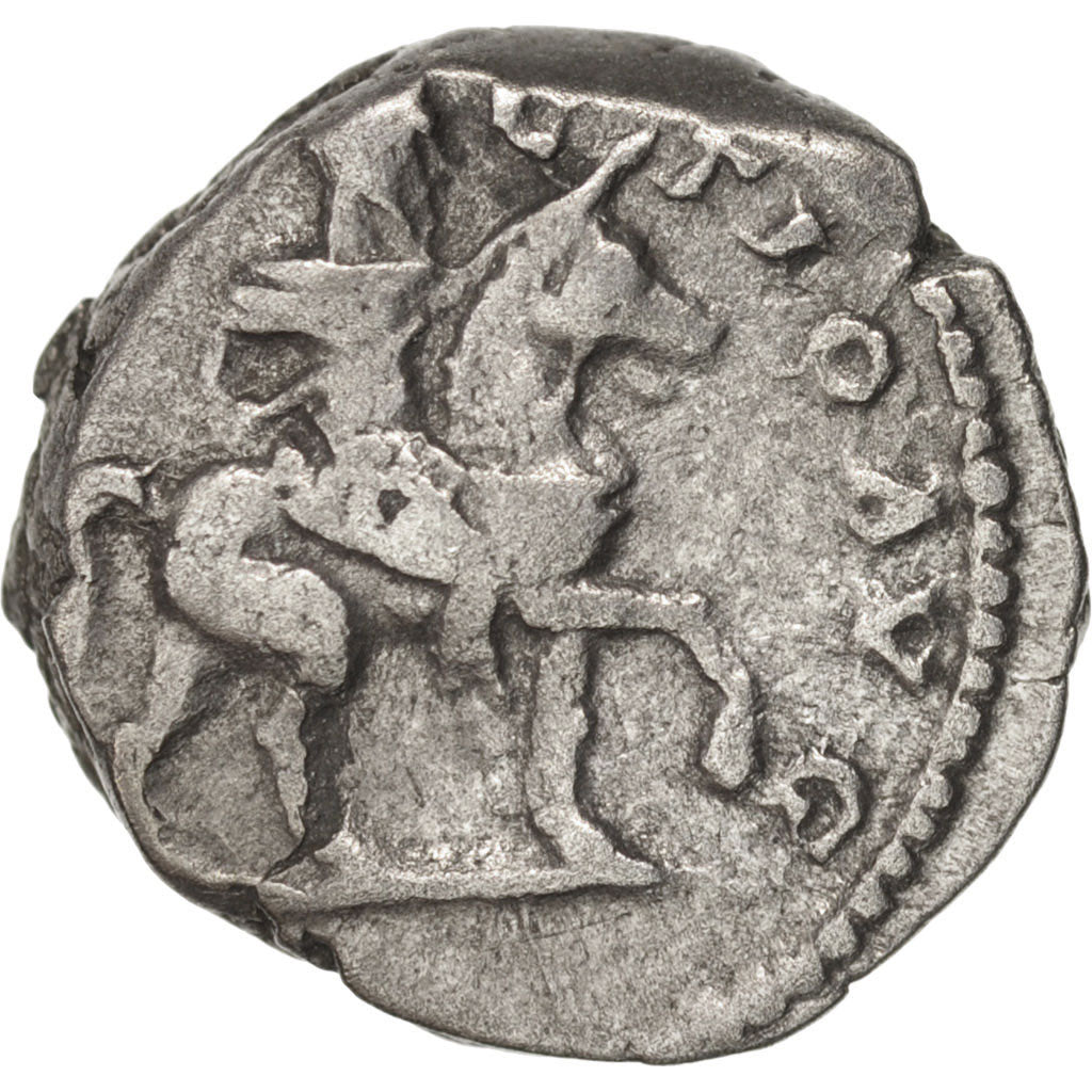 Coin, Septimius Severus, Denarius, 197, Laodicea, VF(30-35), Silver, RIC:494