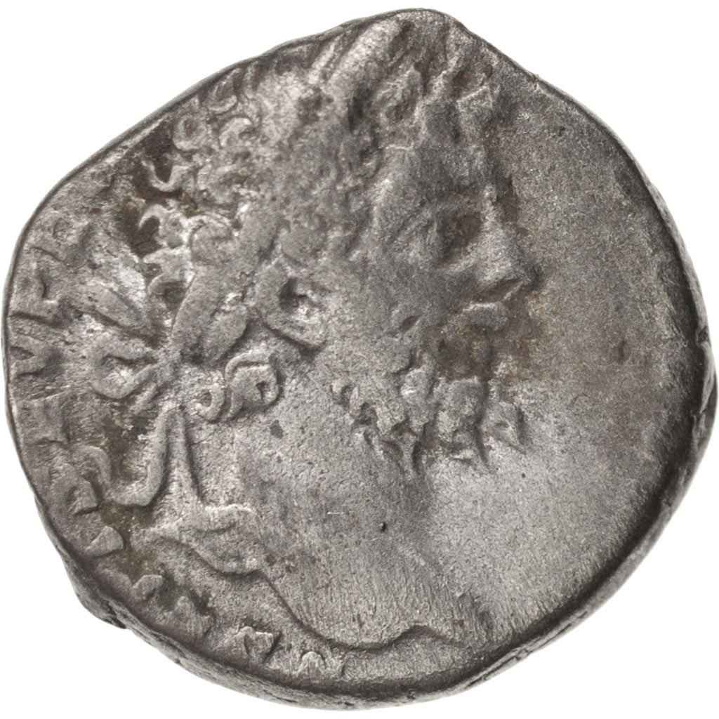 Septimius Severus, Denarius, 197, Roma, VF(20-25), Silver, RIC:97