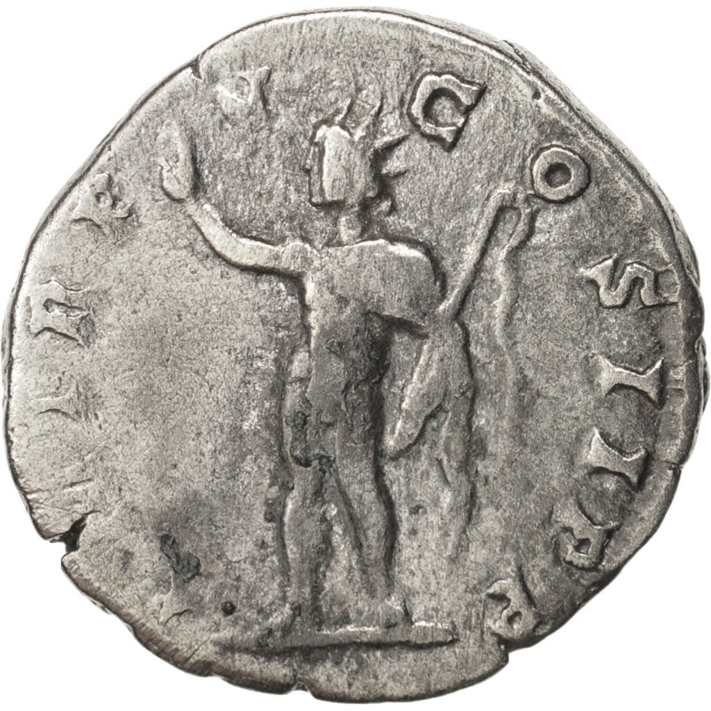 Coin, Septimius Severus, Denarius, 197, Roma, EF(40-45), Silver, RIC:115
