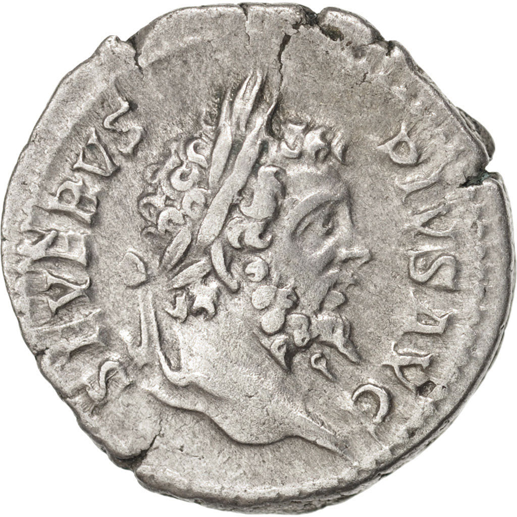 Moneda, Septimius Severus, Denarius, 205, Roma, MBC+, Plata, RIC:196