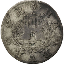 GERMAN STATES, Schilling, 12 Pfennig, 1762, KM #354, F(12-15), Silver, 0.99