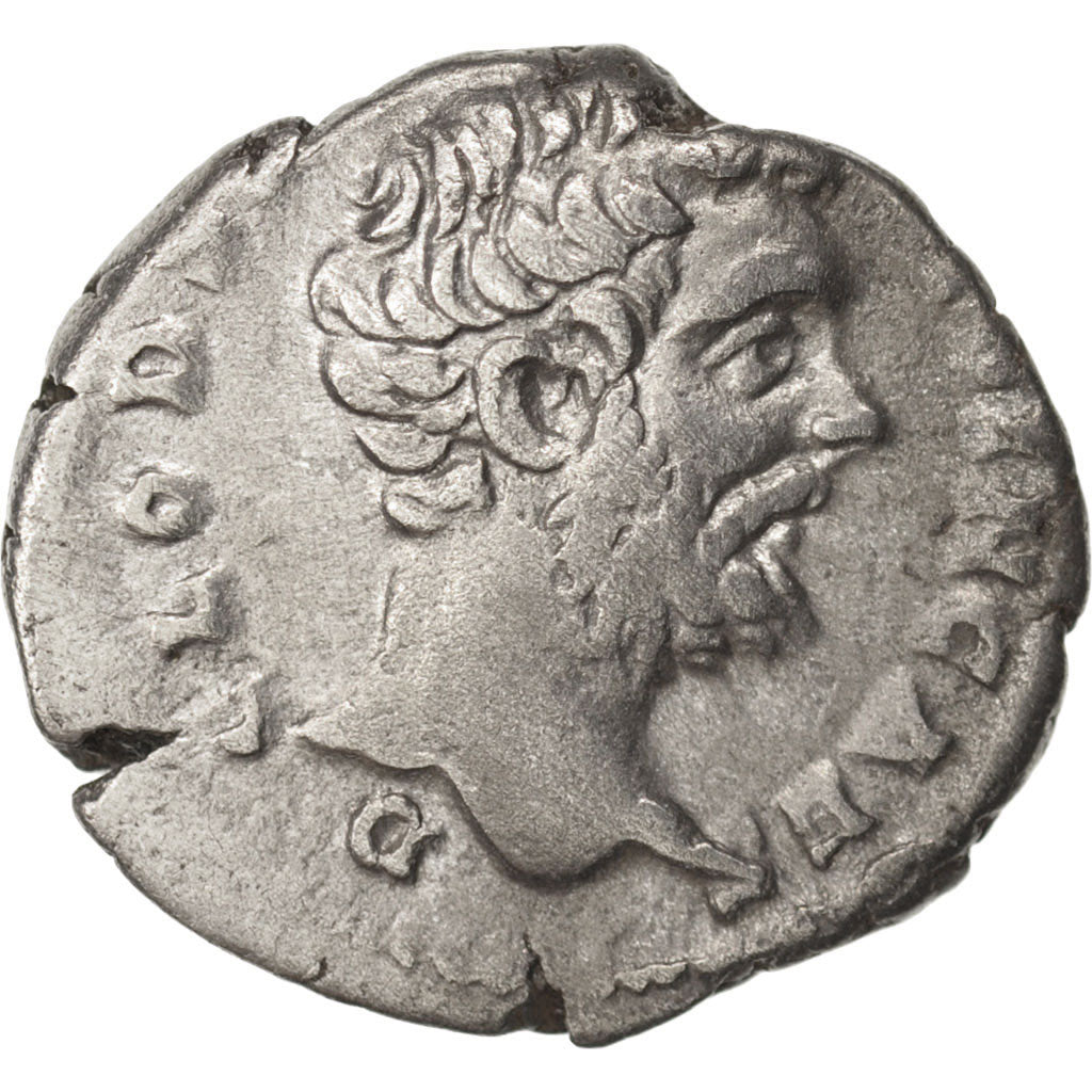 Clodius Albinus, Denarius, 194, Roma, VF(30-35), Silver, RIC:7