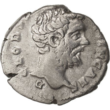 Clodius Albinus, Denarius, 194, Roma, VF(30-35), Silver, RIC:7