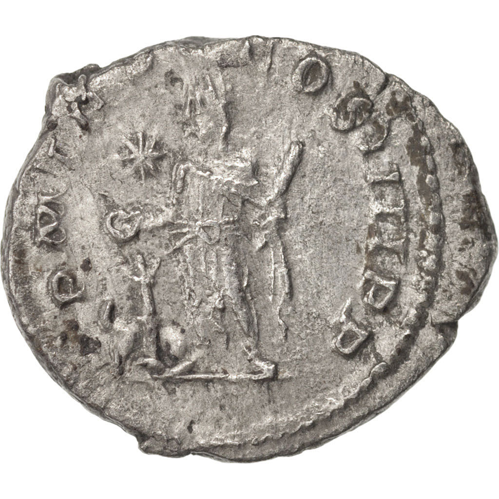 Munten, Elagabal, Denarius, 222, Roma, FR+, Zilver, RIC:88