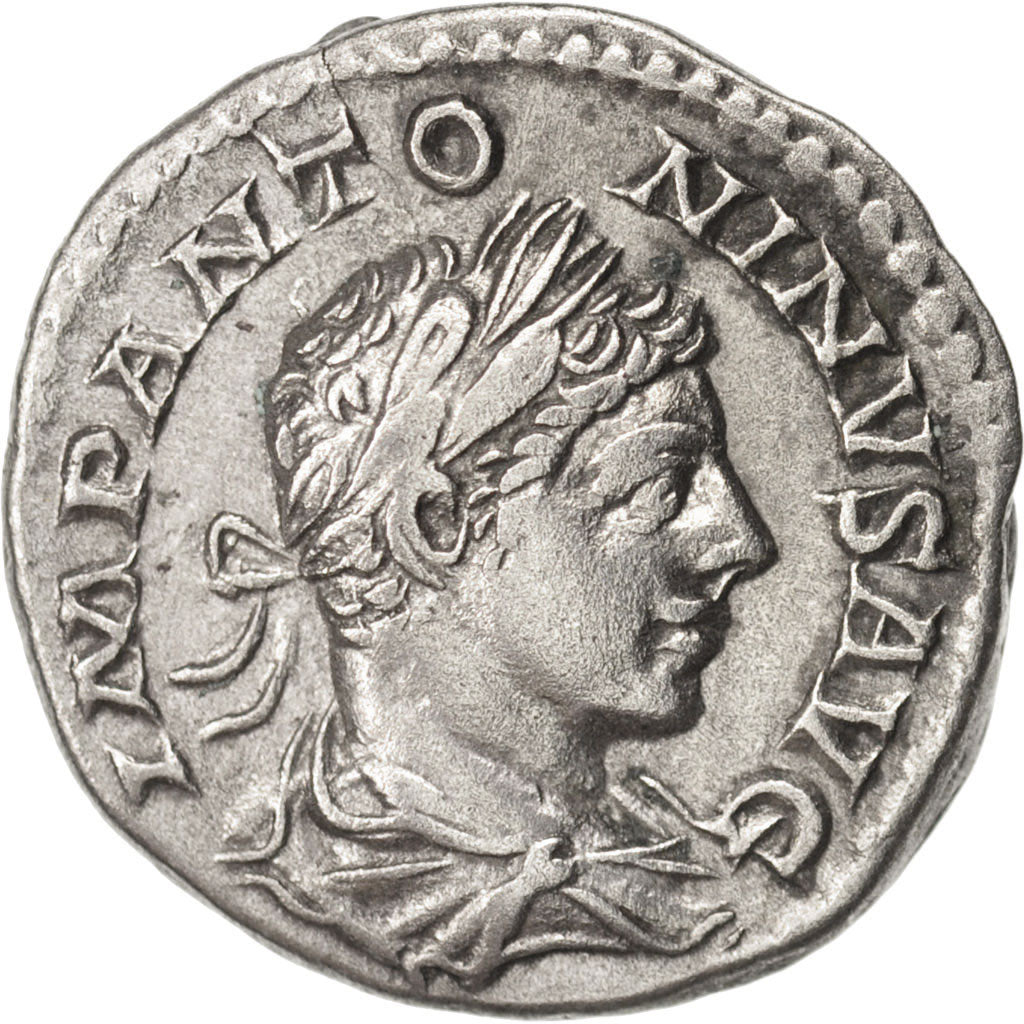 Elagabalus, Denarius, 219, Rome, AU(50-53), Silver, RIC:102