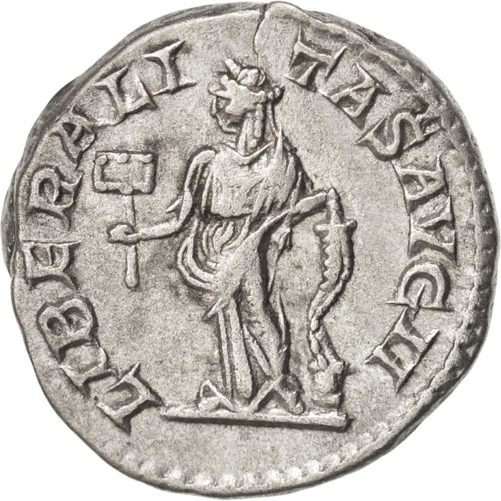 Elagabalus, Denarius, 219, Rome, AU(50-53), Silver, RIC:102