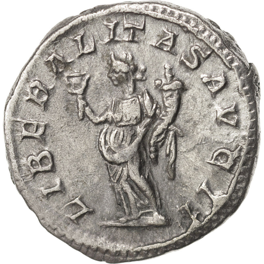 Coin, Elagabalus, Denarius, 219, Rome, AU(50-53), Silver, RIC:100