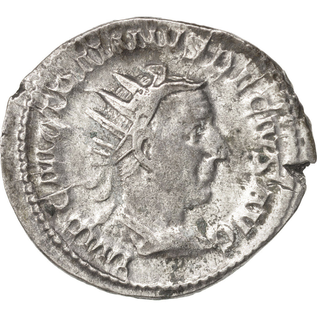 Trajan Decius, Antoninianus, 249, Roma, EF(40-45), Billon, RIC:18