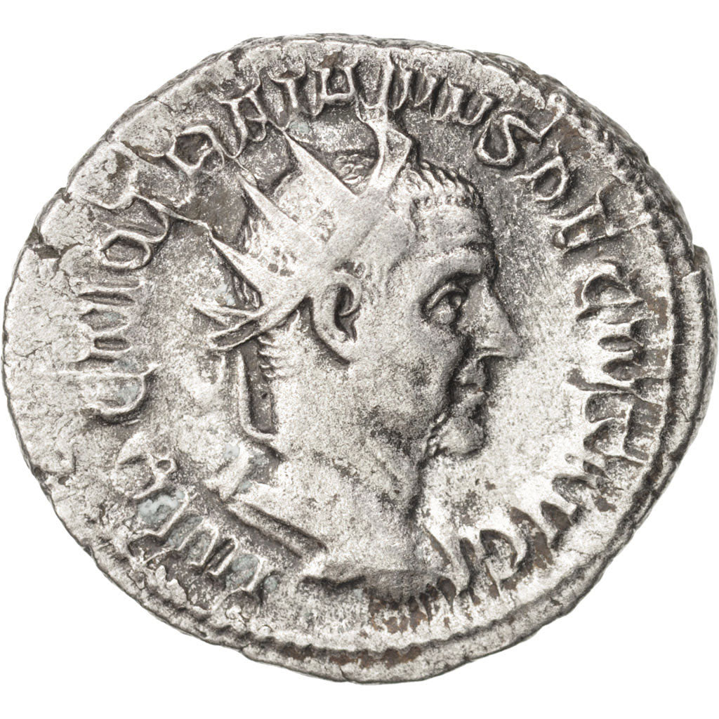 Trajan Decius, Antoninianus, 250, Roma, EF(40-45), Billon, RIC:21b