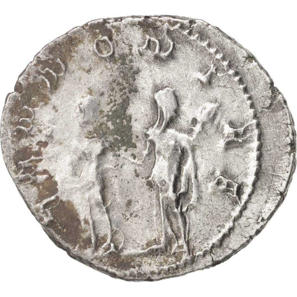 Trajan Decius, Antoninianus, 250, Roma, EF(40-45), Billon, RIC:21b