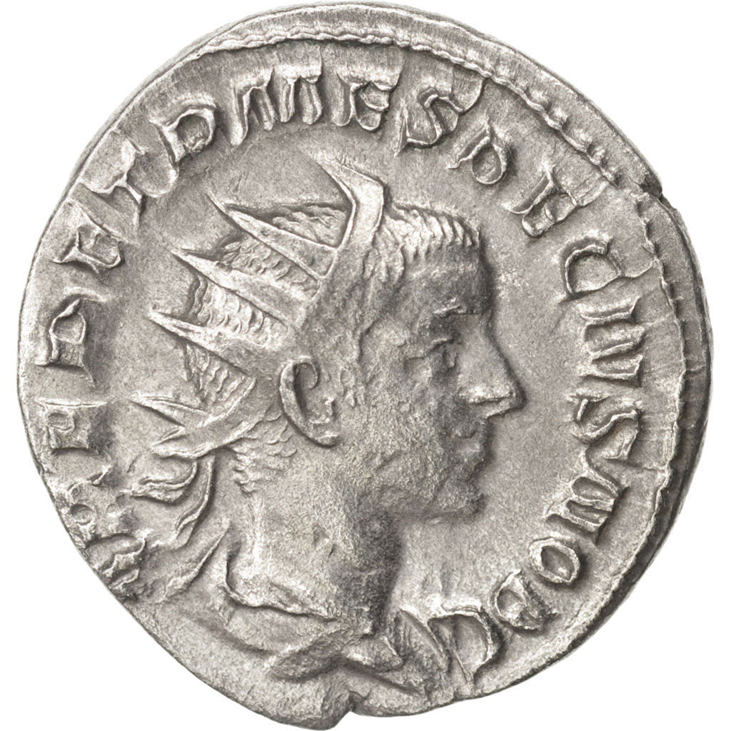 Herennius Etruscus, Antoninianus, 250, Roma, EF(40-45), Billon, RIC:147c