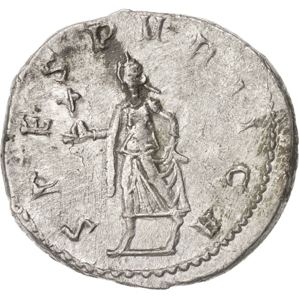 Herennius Etruscus, Antoninianus, 250, Roma, EF(40-45), Billon, RIC:142b