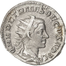 Herennius Etruscus, Antoninianus, 251, Roma, AU(50-53), Billon, RIC:144b