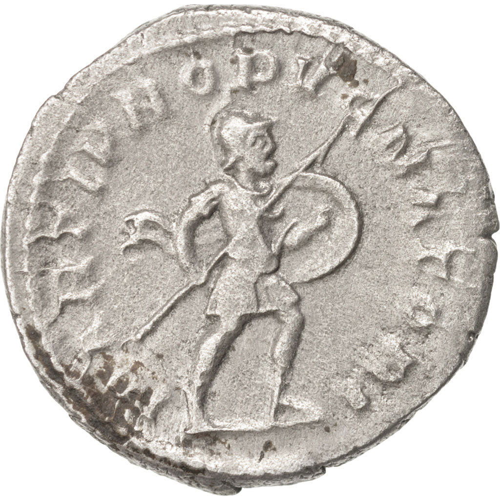 Hostilian, Antoninianus, 251, Roma, AU(55-58), Billon, RIC:177b