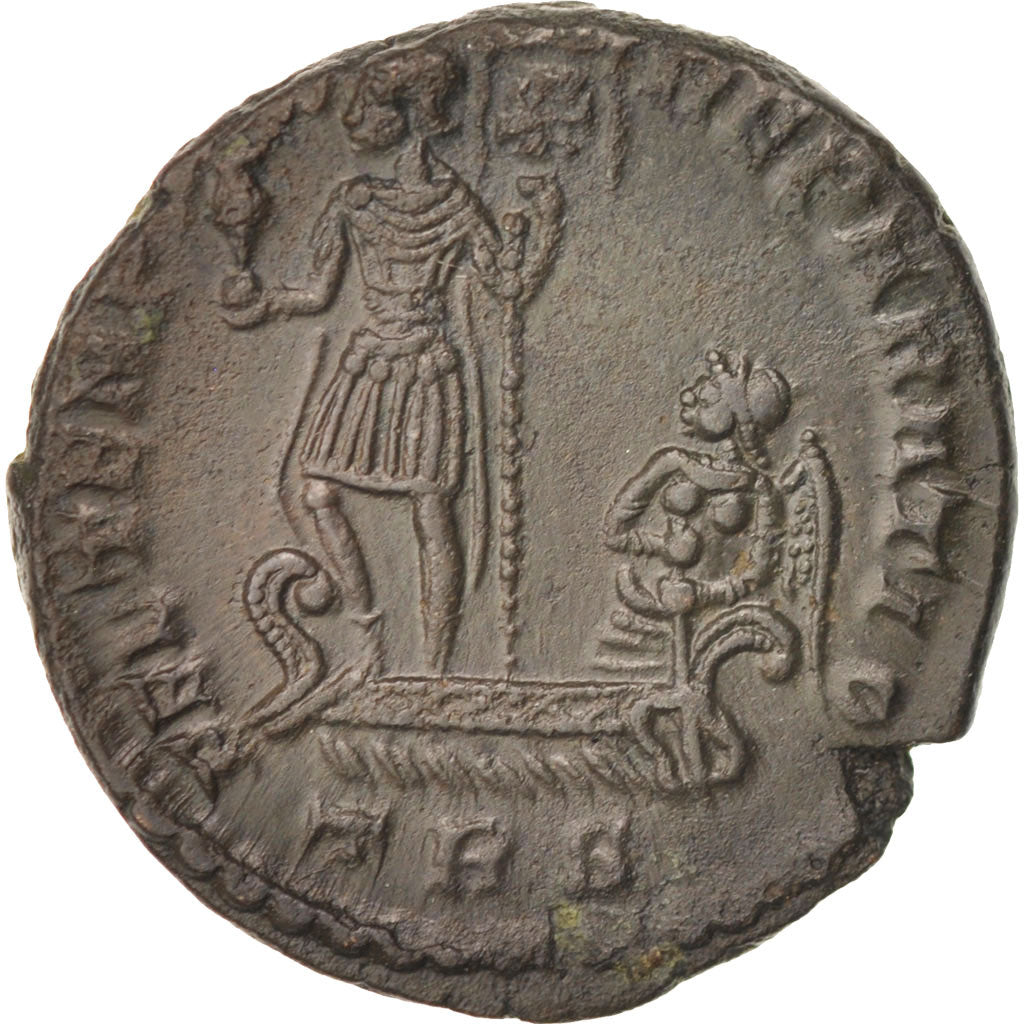 Moneta, Constans, Maiorina, 348-350, Trier, SPL, Rame, RIC:219