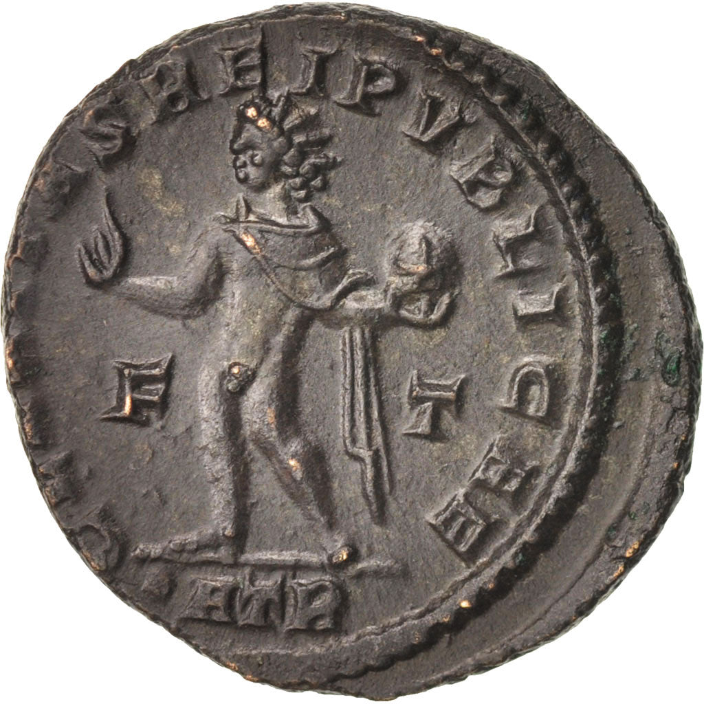 Moneta, Crispus, Nummus, 317, Trier, SPL, Rame, RIC:177