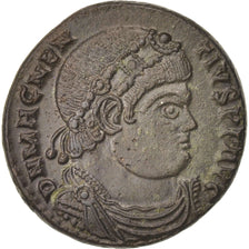 Magnentius, Maiorina, 350-351, Lugdunum, Brązowy, MS(63), RIC:112