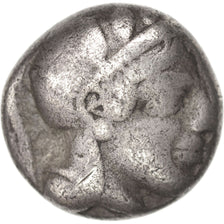 Attica, Athens (490-407 BC), Drachm, 454-404, Athens, MB, Argento